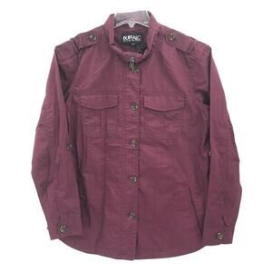 Buffalo David Bitton Light Military Jacket Red‎ M